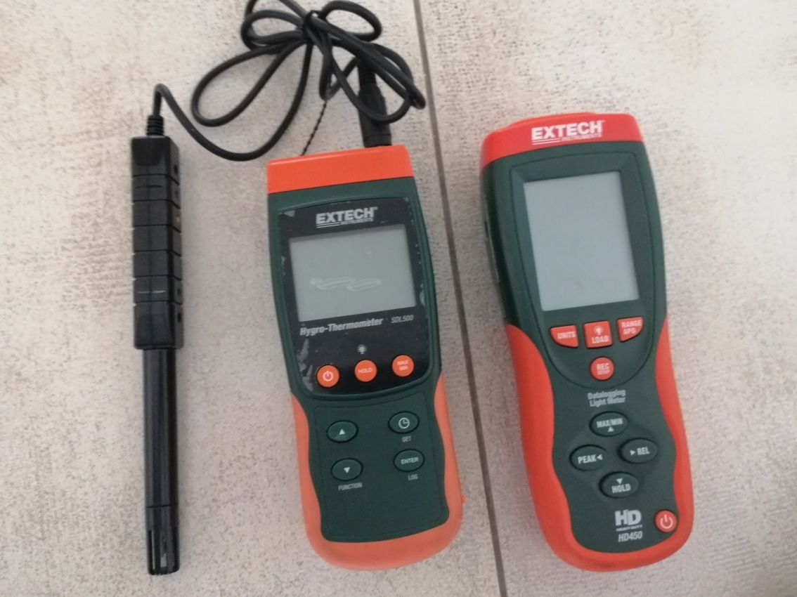 Mierniki Extech zestaw
