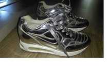 SREBRNE ! Stylizowane na Air Maxy - wkładka 23 cm r. ok. 37