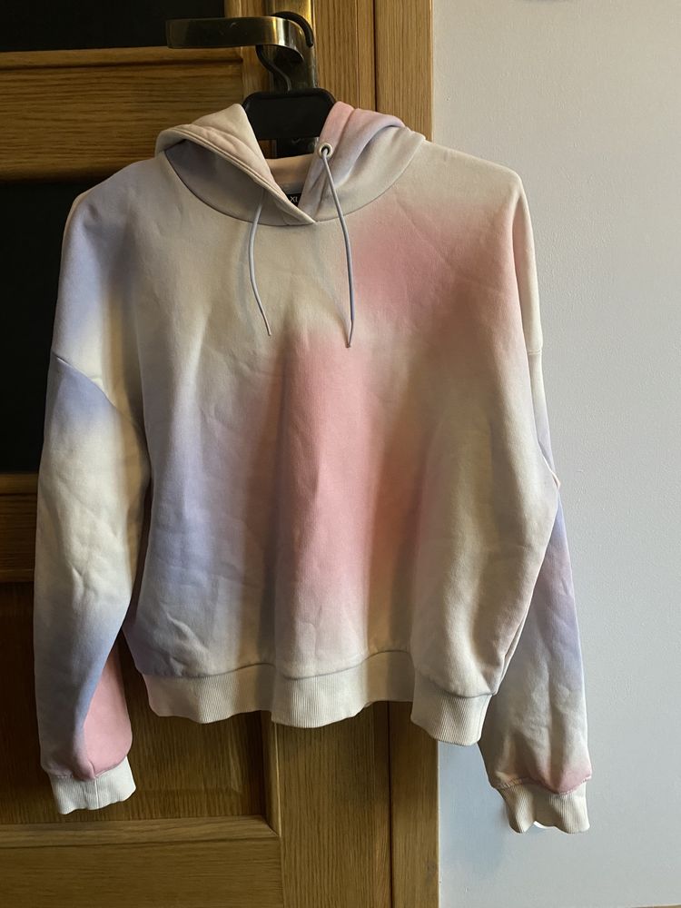 Bluza z kapturem ombre cieniowana pastelowa 4F rozmiar XL