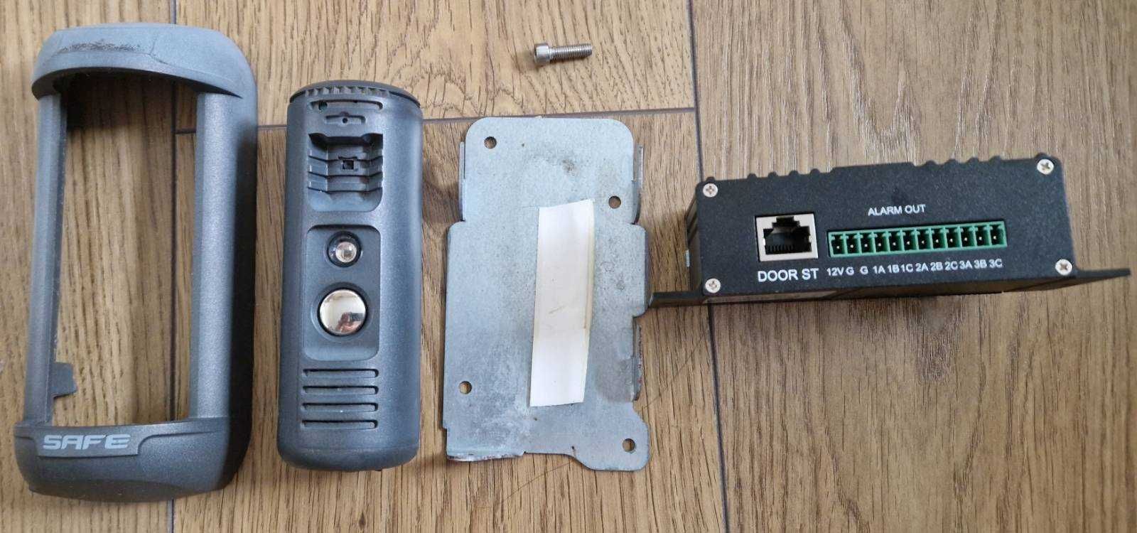 Wideodomofon Safe S06MP oraz moduł przekaźnikowy NC311P