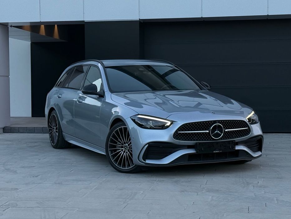 Mercedes-Benz Klasa C HeadUp Kamera360 Asystenci Night Pakiet High-End Business Distronic+