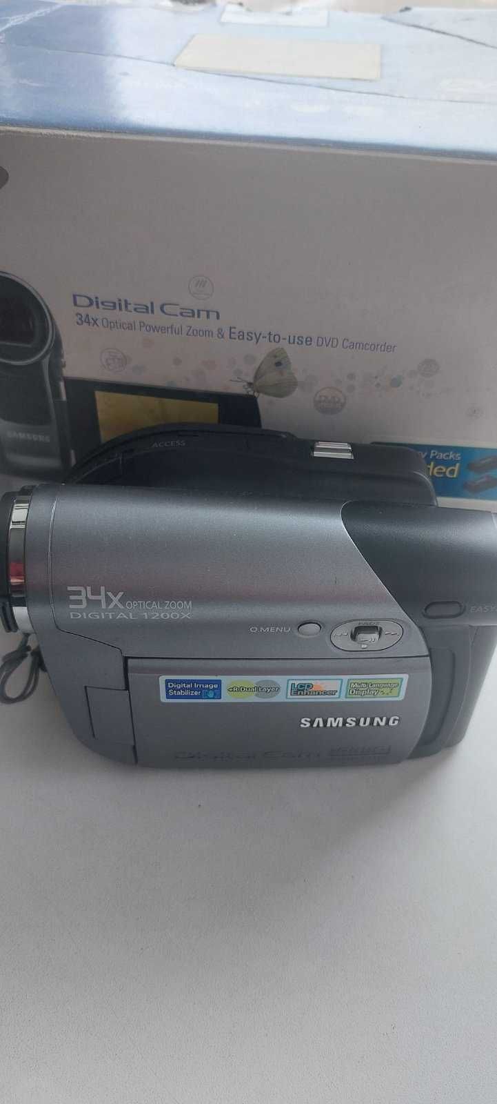Продам видеокамеру SAMSUNG digital cam 34x DVD camcorder видеокамера