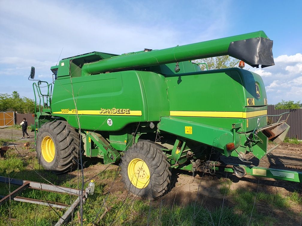 Комбайн Djohn Deere 9660 i wts Джон дир