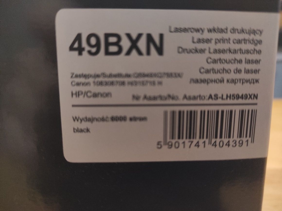 Toner ASARTO AS-LH5949XN, czarny