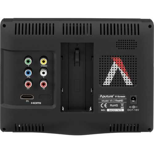 Monitor 7¨APUTURE VS-2  NOVO e acessorios