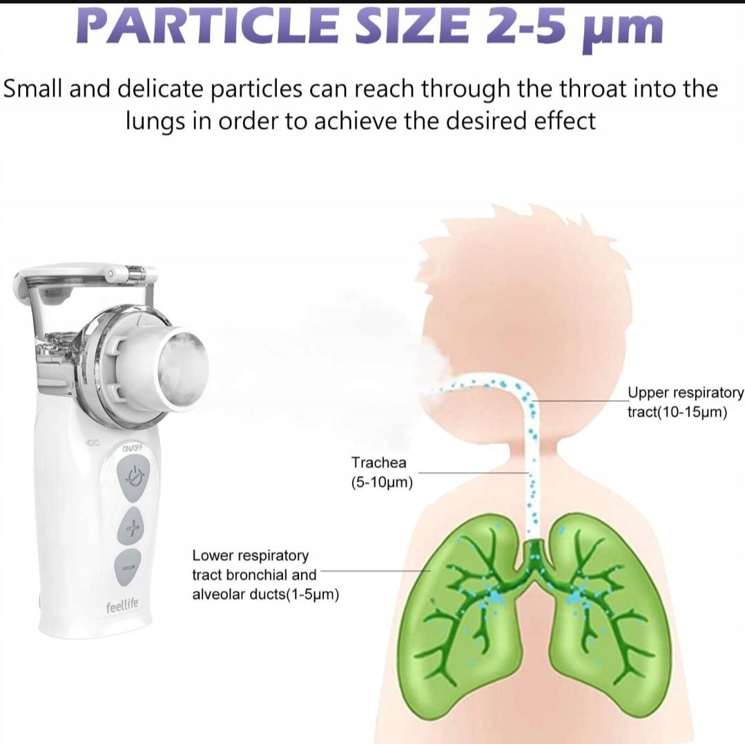 Przenośny inhalator Nebulizator Feellife Air Pro VIII