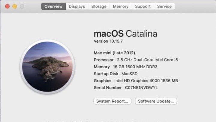Apple macmini 2012 macbook настольный компьютер пк