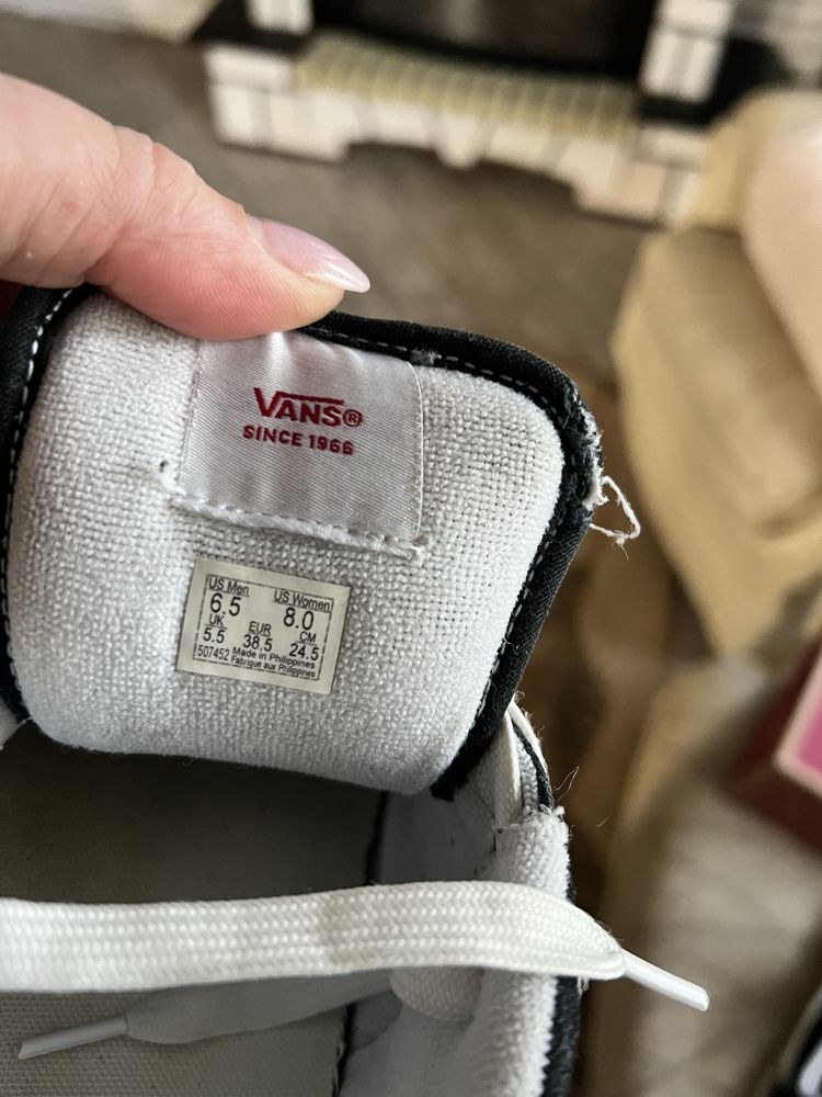 Кросівки чорні vansх