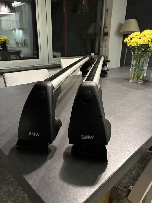 Oryginalny bagażnik dachowy THULE BMW belki