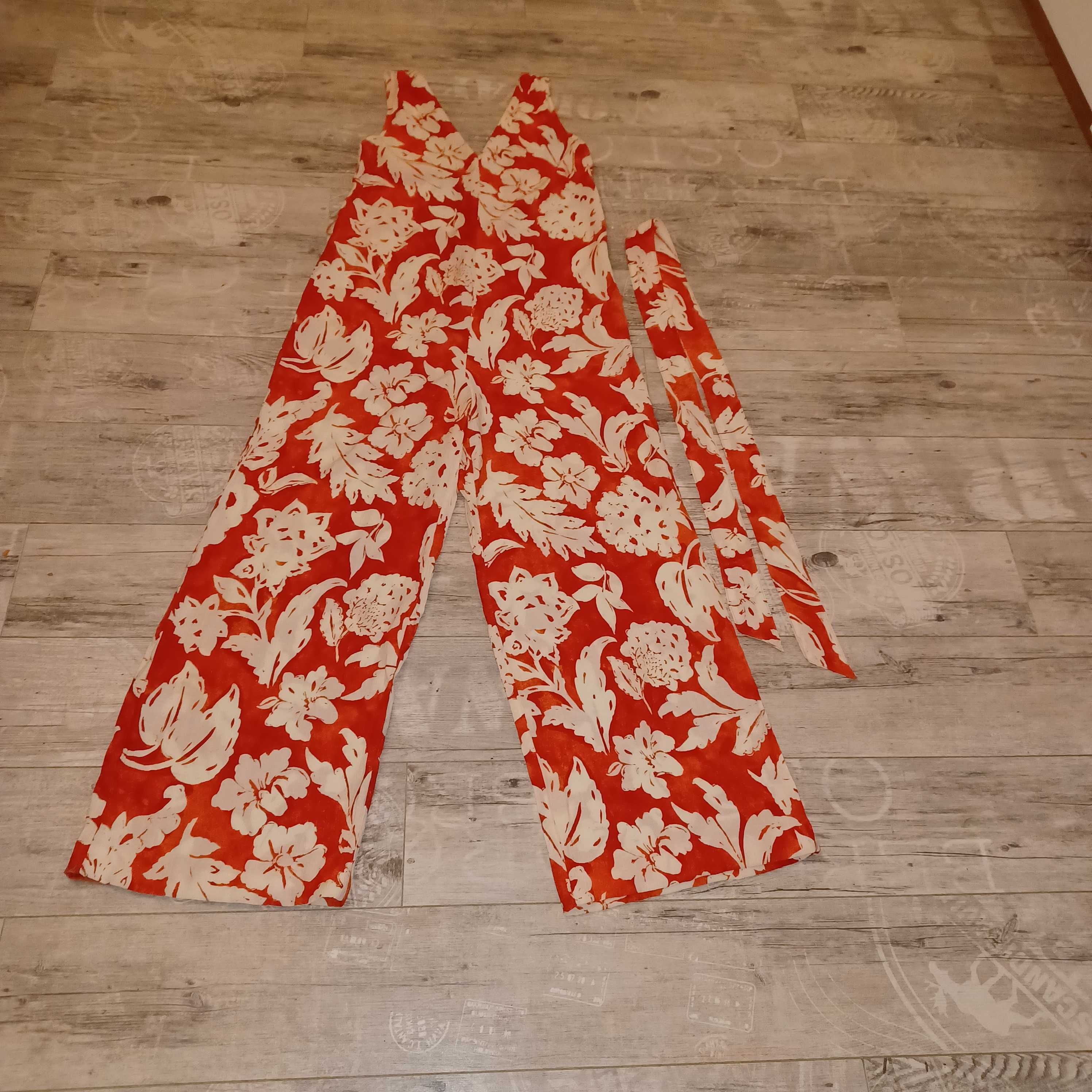 Mango kombinezon bardzo zgrabny wiskoza 85% SUPER dla M/L