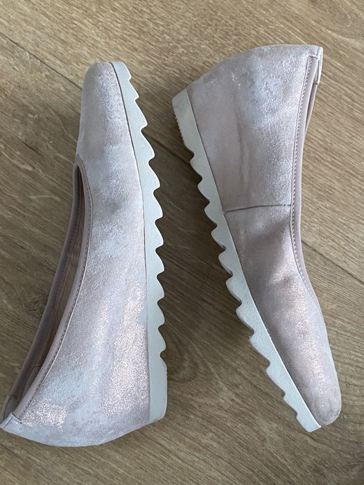 Gabor 37,5 buty na koturnie czółenka