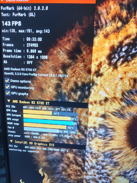 ASUS TUF RX 5700 XT 8GB Gaming | Отличное состояние