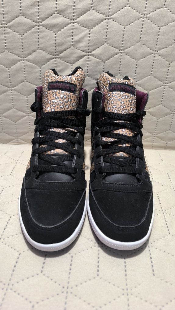 Кросівки хайтопи Adidas Hoops CST Animal, 40,5 р., 25,5-26 см