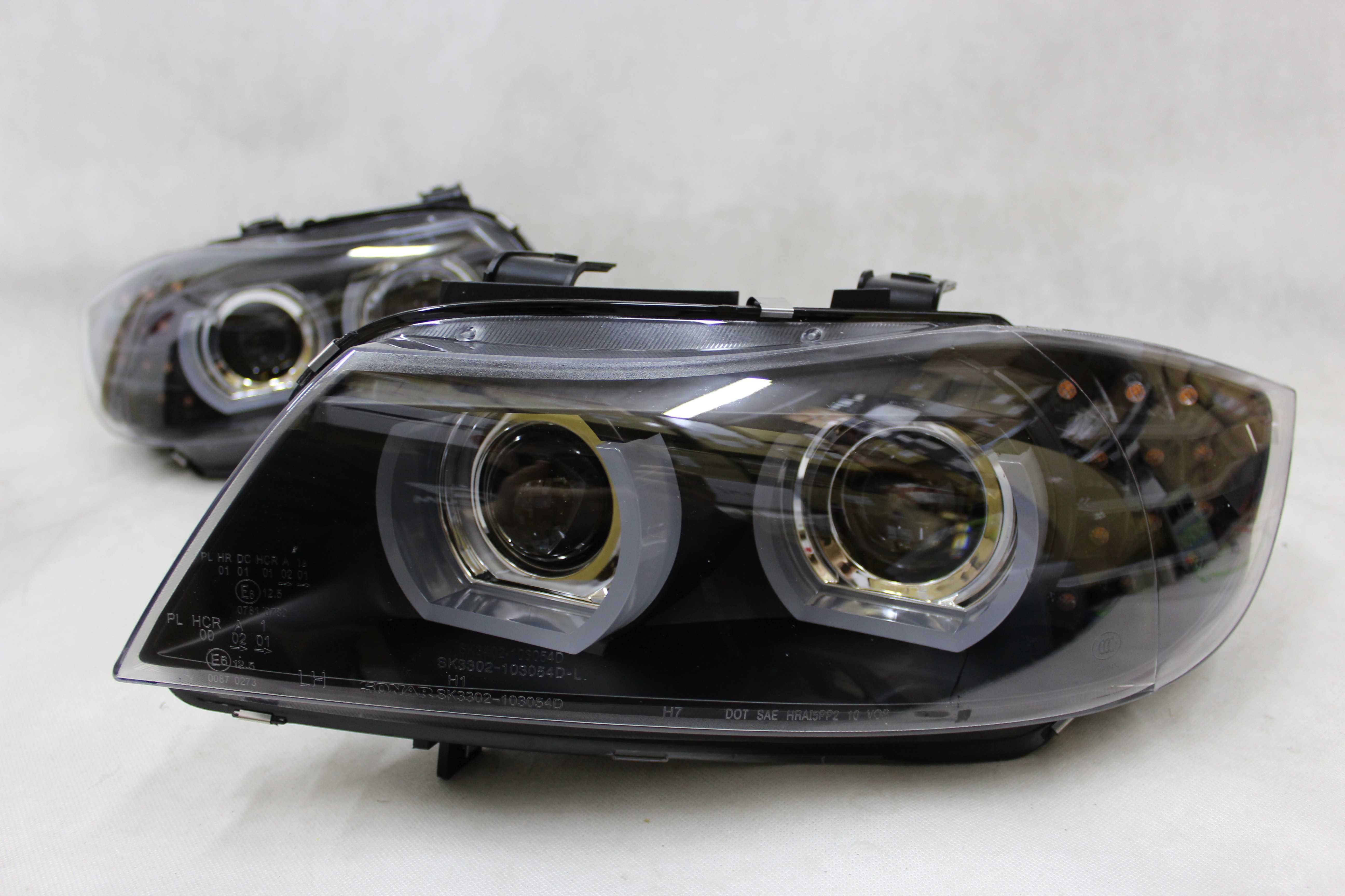 Lampy reflektory przednie przód BMW E90 09-11 D1S XENON LED U-BAR NOWE