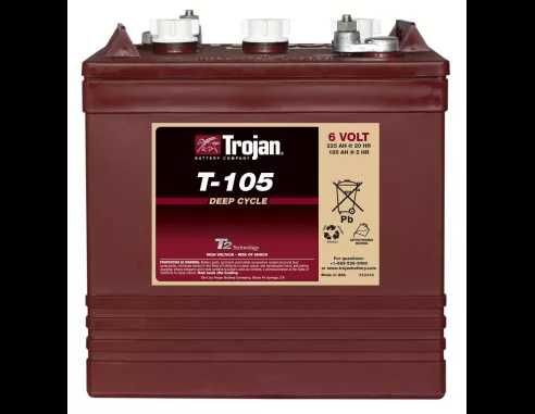 Bateria Trojan t 105 6v