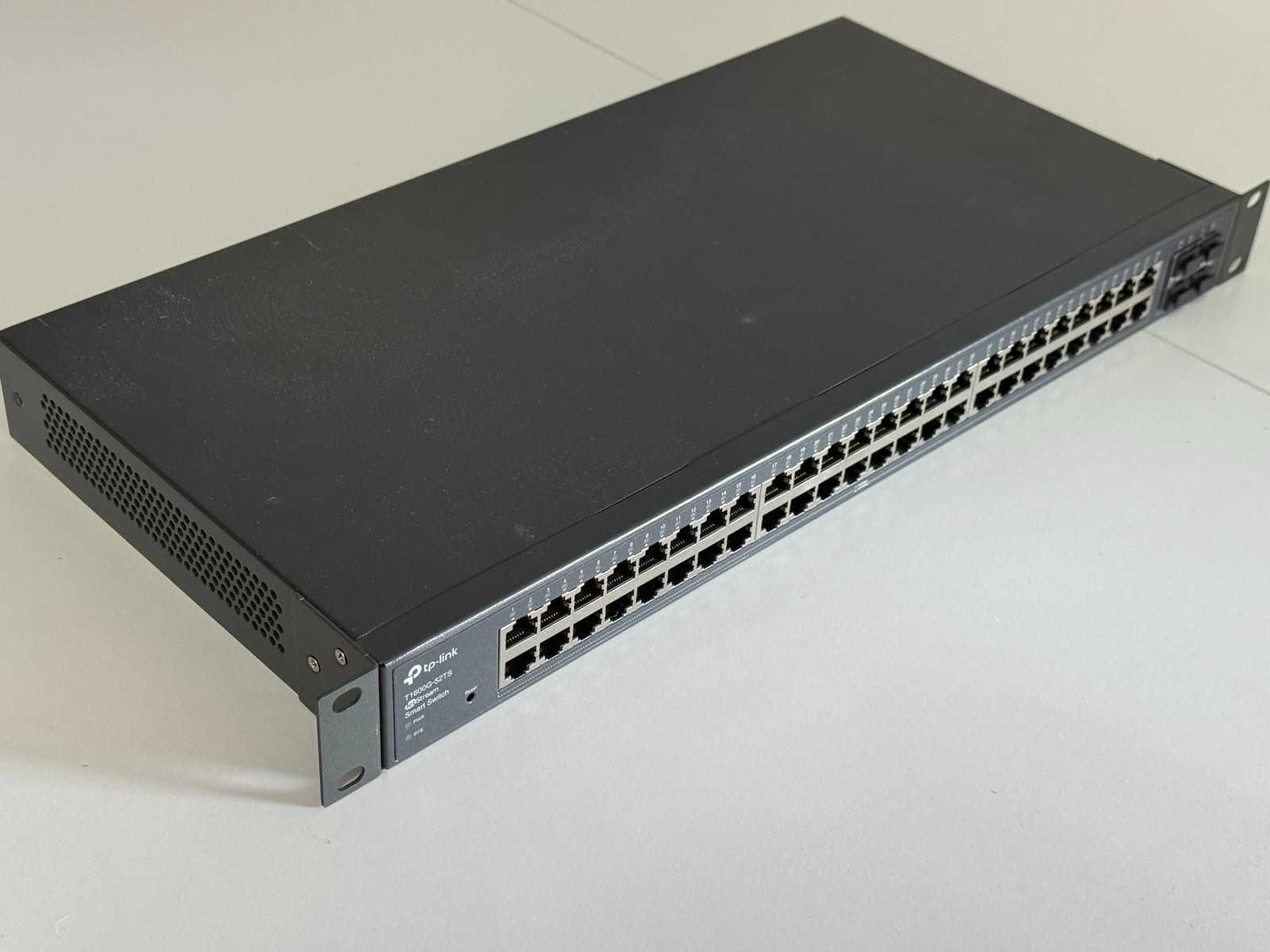 Комутатор мережевий TP-Link T1600g-52TS