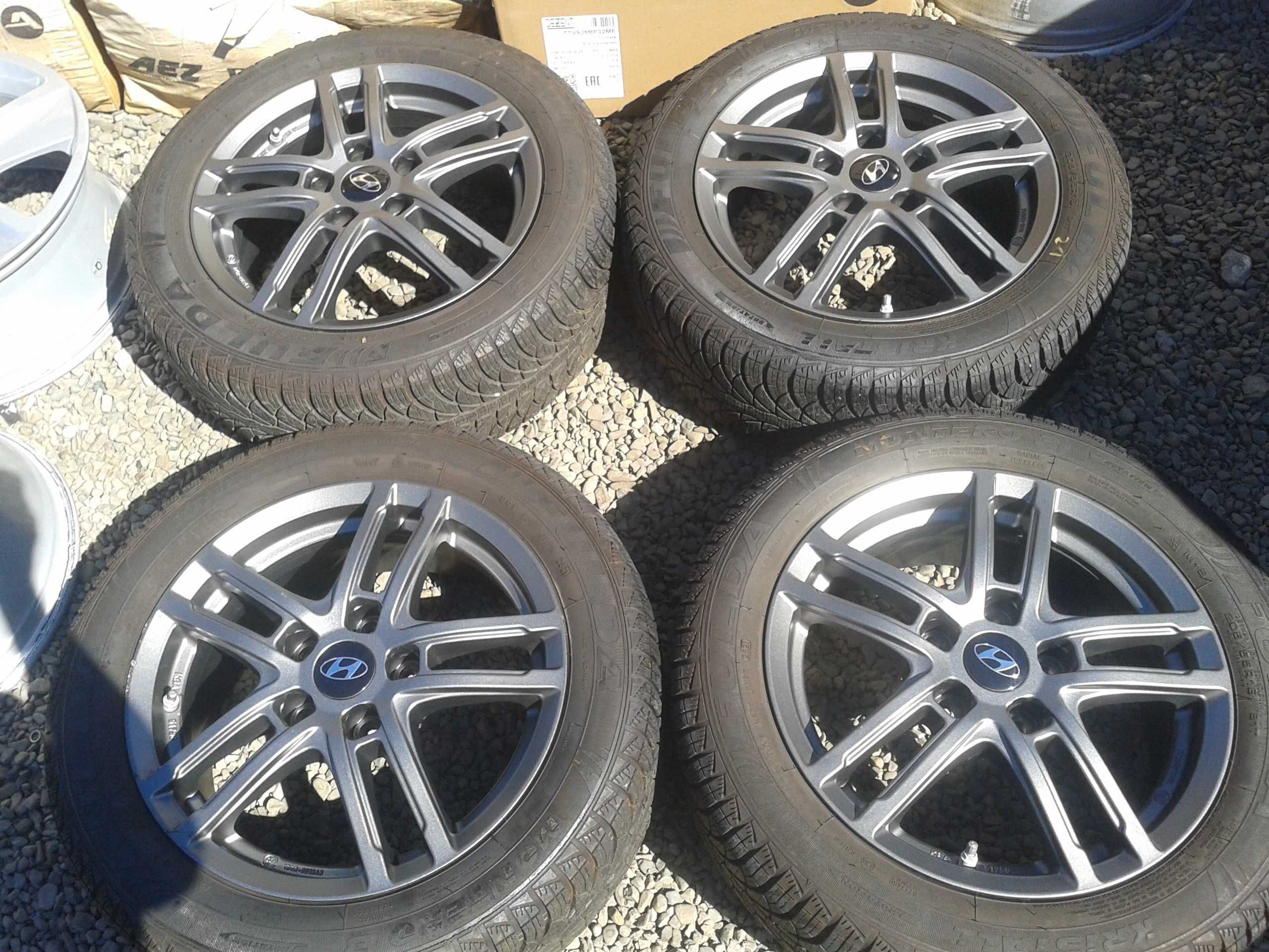 kola r16 szare 205 55 honda toyota fulda auris 21rok corolla civic 8mm