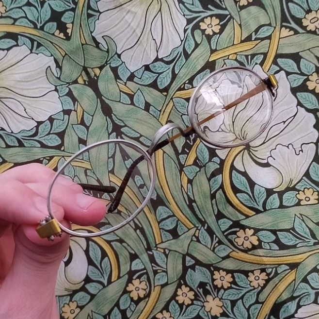 Антикварные очки 19 века (реставрированные)