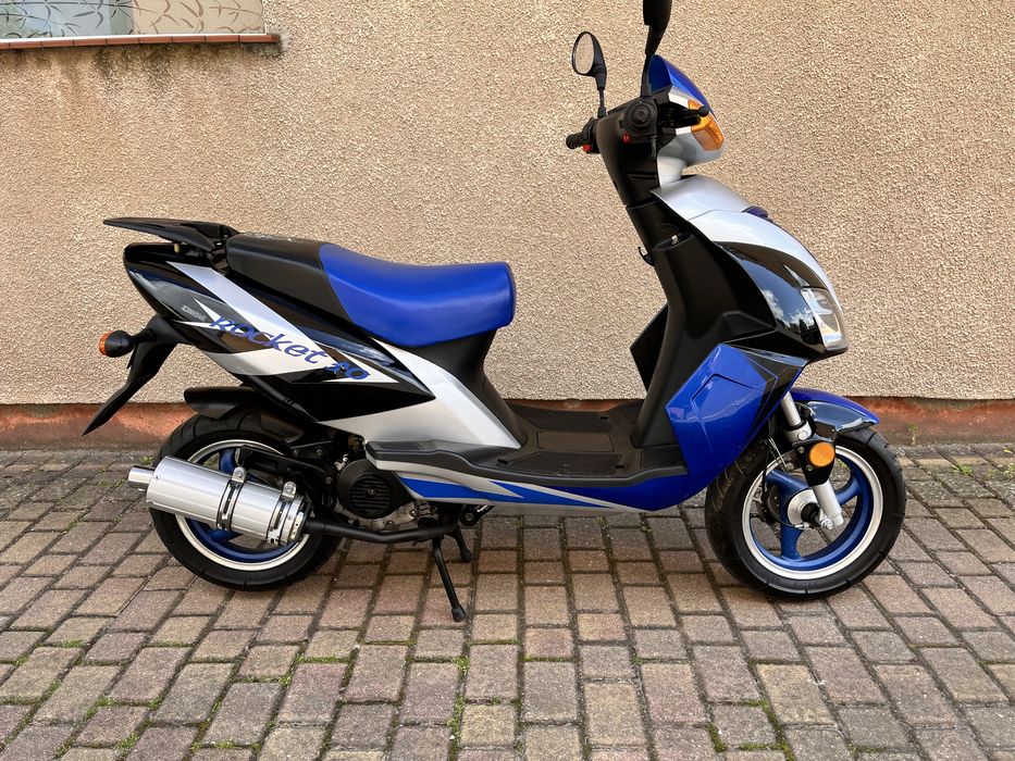 Skuter 50 rocket zadbany niski przebieg okazja !