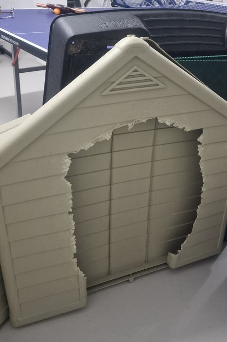 Casota para cão 99x99x95 cm