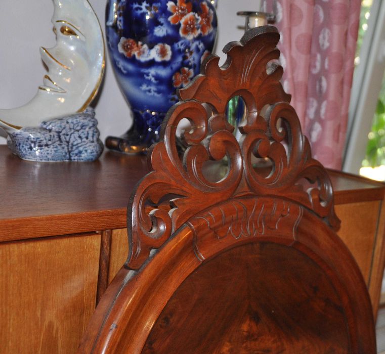 Lustro w stylu Biedermeier 141 cm. x 50 cm.  x 6 cm.