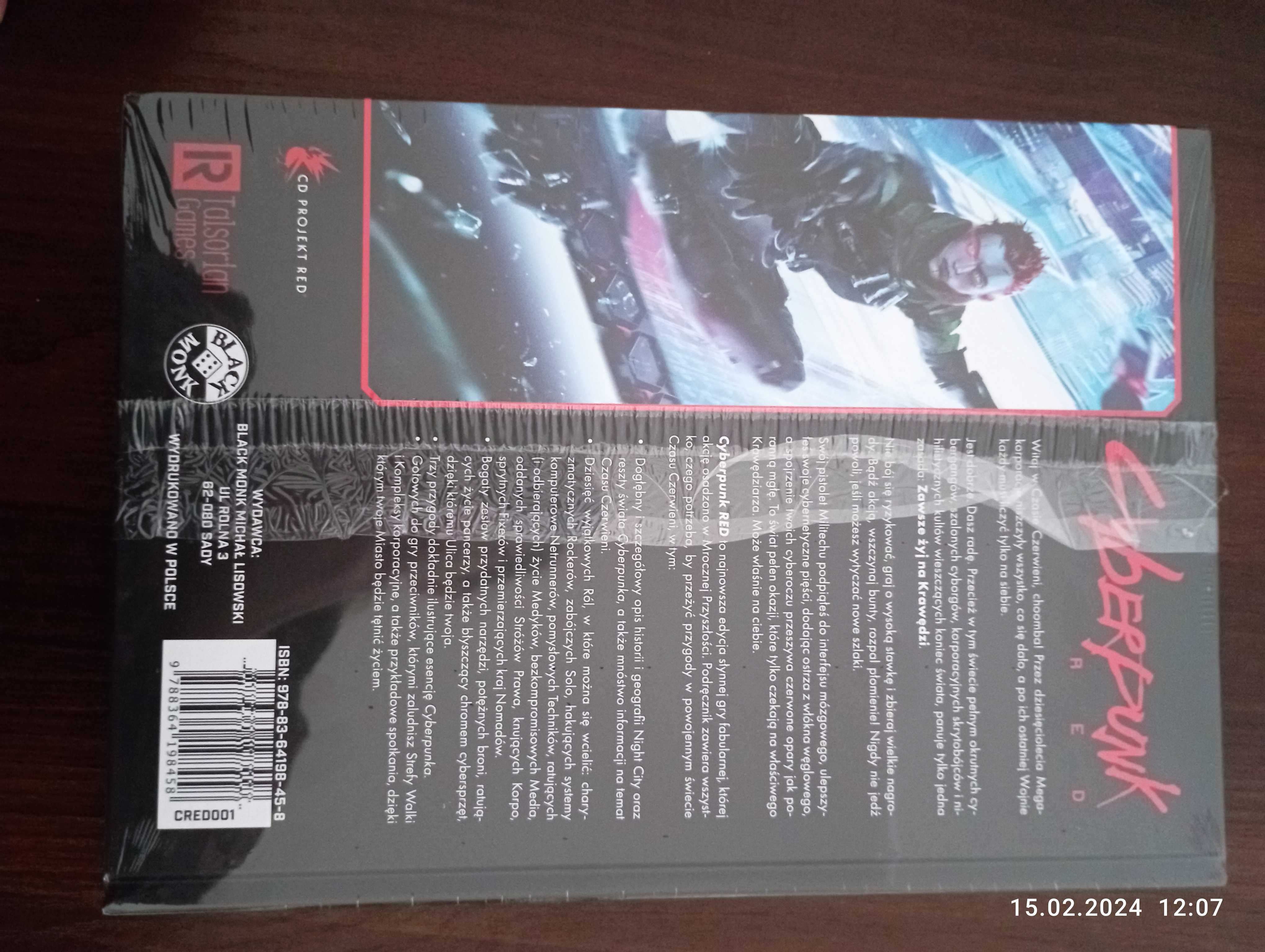 Podręcznik do gry Cyberpunk Red