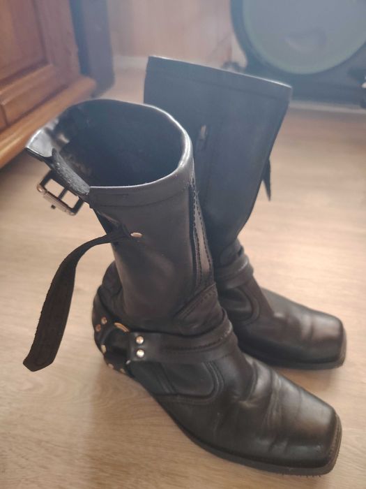 Buty kowbojki motocyklowe