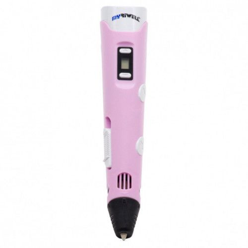 3D-ручка MYRIWELL RP-100B Pink + 100m (20 цветов) PLA пластика