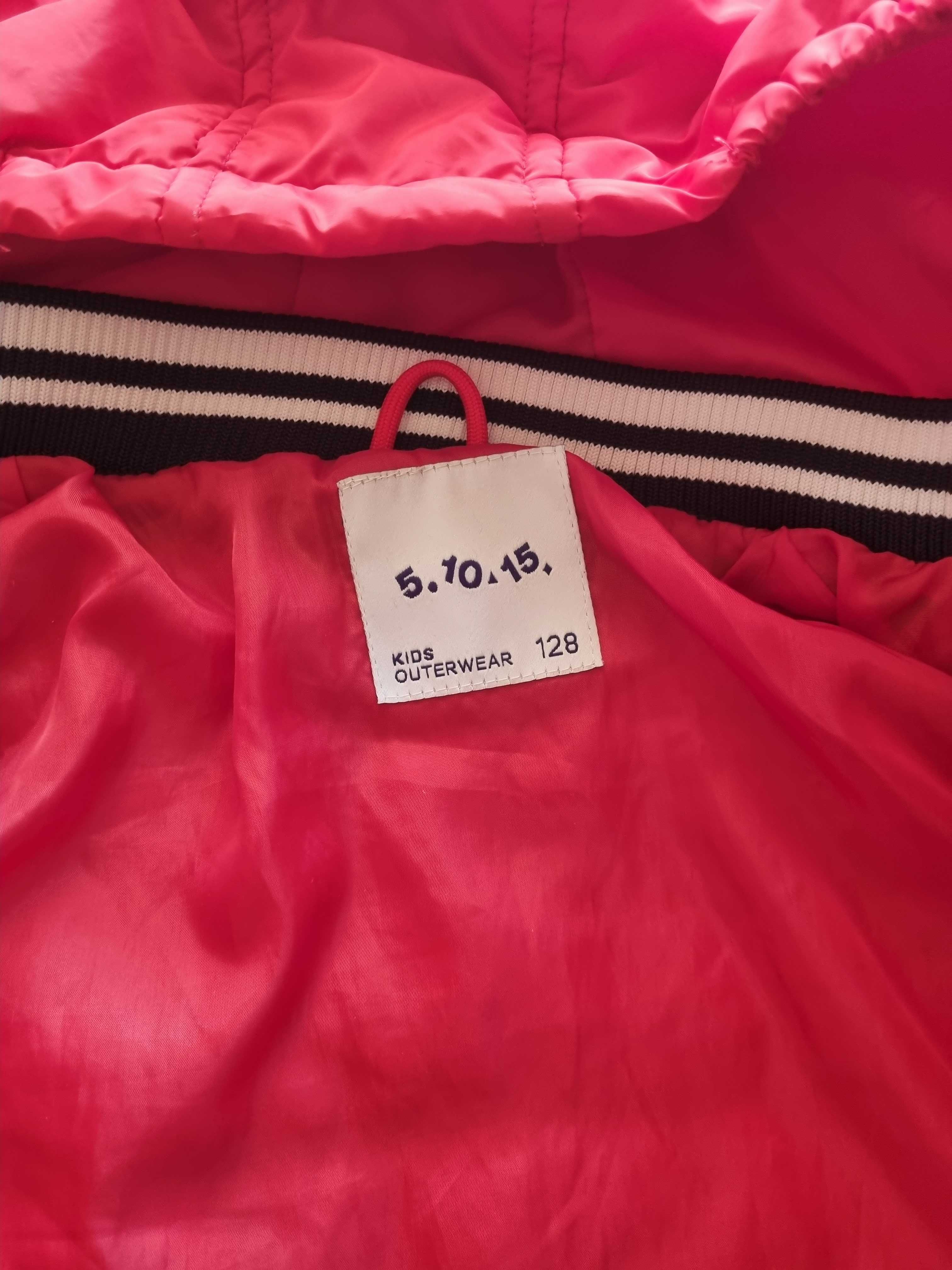 Kurtka przejściówka 5 10 15 chłopiec rozmiar 128