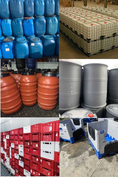 Skup opakowań przemysłowych #beczki zbiorniki mauzer kosze pojemnik e2