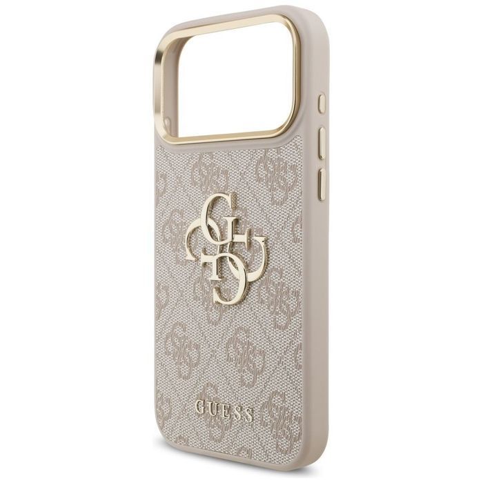 GUESS futerał do iPhone 17 Pro Max GUHCP17XP4G4BCSP różowy