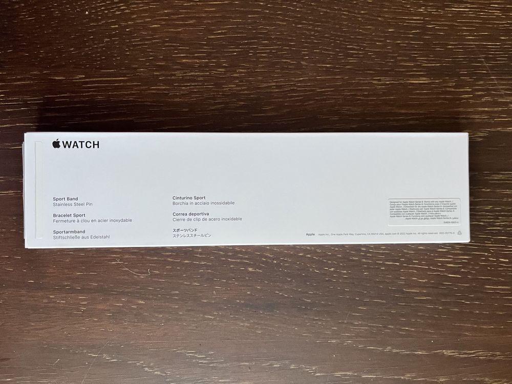 Bracelete Apple Watch 45mm Branca - NOVA