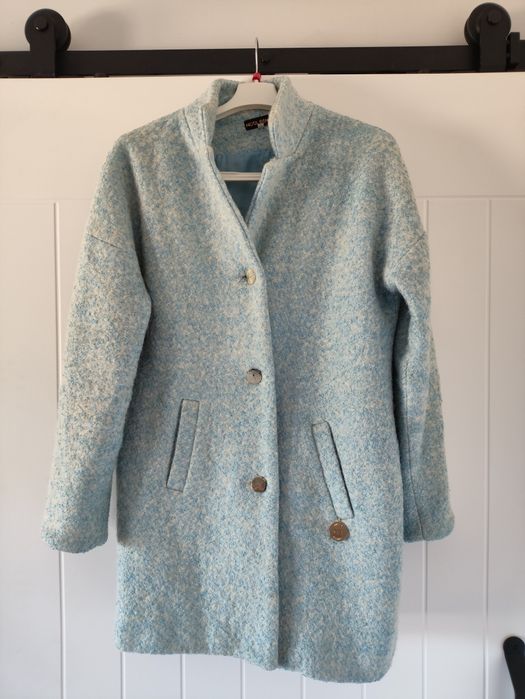 Ciepły płaszcz jesienny 38 M