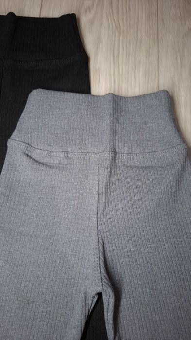 Утепленні лосини в рубчик з начісом р 92-116