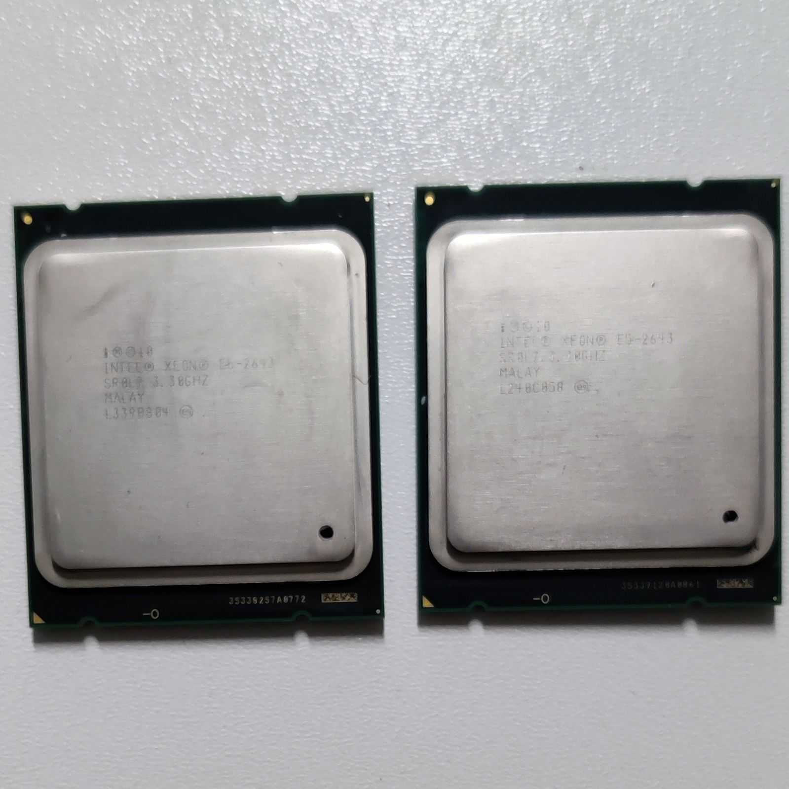 Procesor Intel Xeon E5-2643 QUAD 4x3.3GH - 2 sztuki