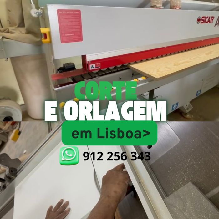 Corte e orlagem em Lisboa