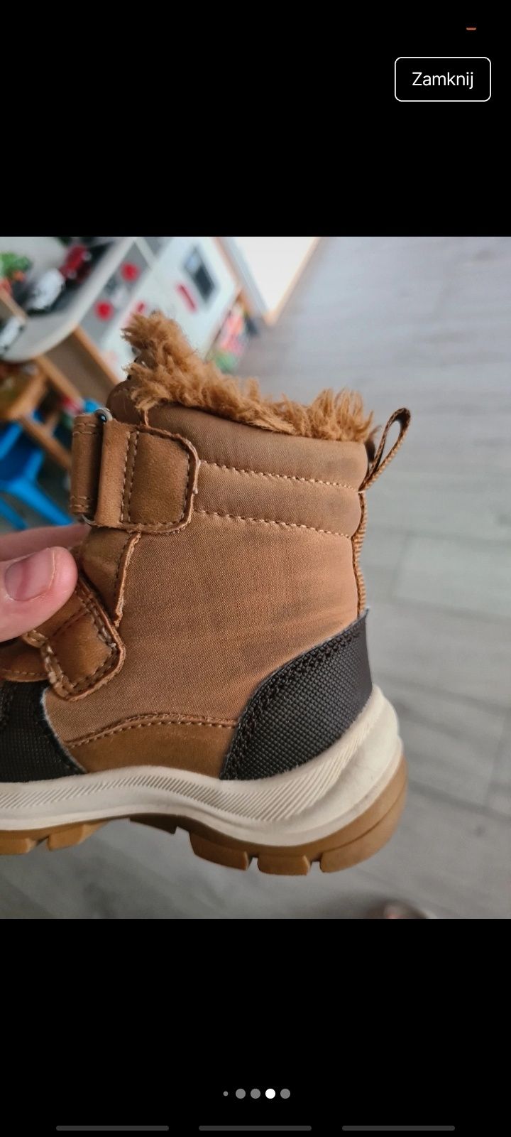 Buty zimowe ocieplane dla chłopca 21
