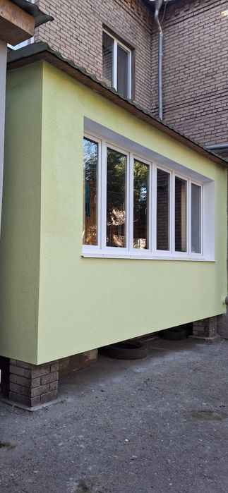 Покраска фасада домов, квартир, зданий, общественных помещений