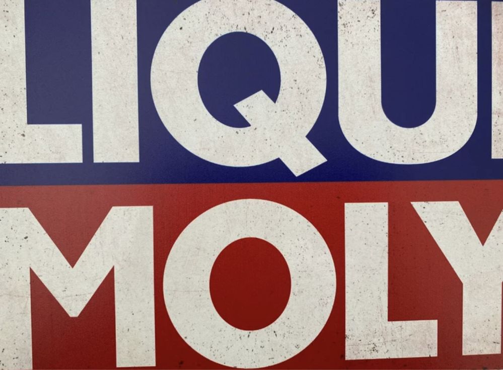 LIQUI MOLY • Placa Metalica Decorativa (nova)