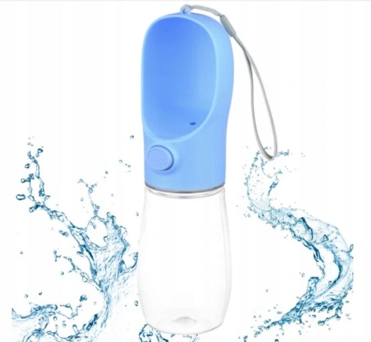 Butelka Miska Na Wodę Przenośna Poidło Dla Psa Turystyczna 350 Ml S9