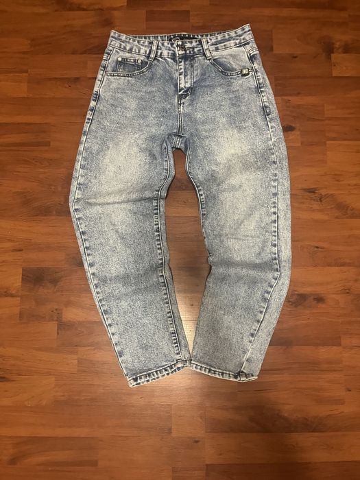 Джинси вінтажні acid wash/розмір S/стан чудовий