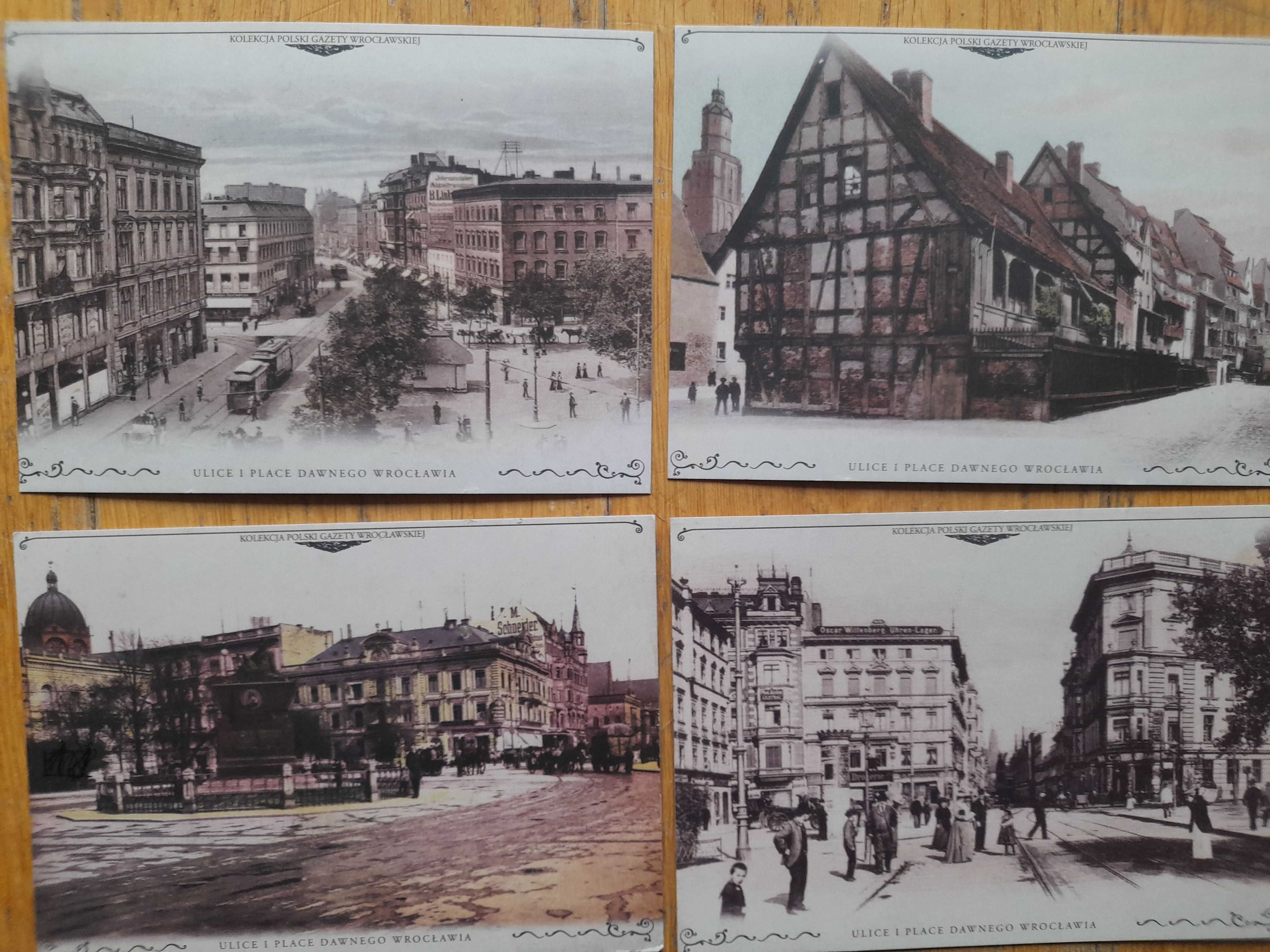 WROCŁAW na starych pocztówkach bez obiegu