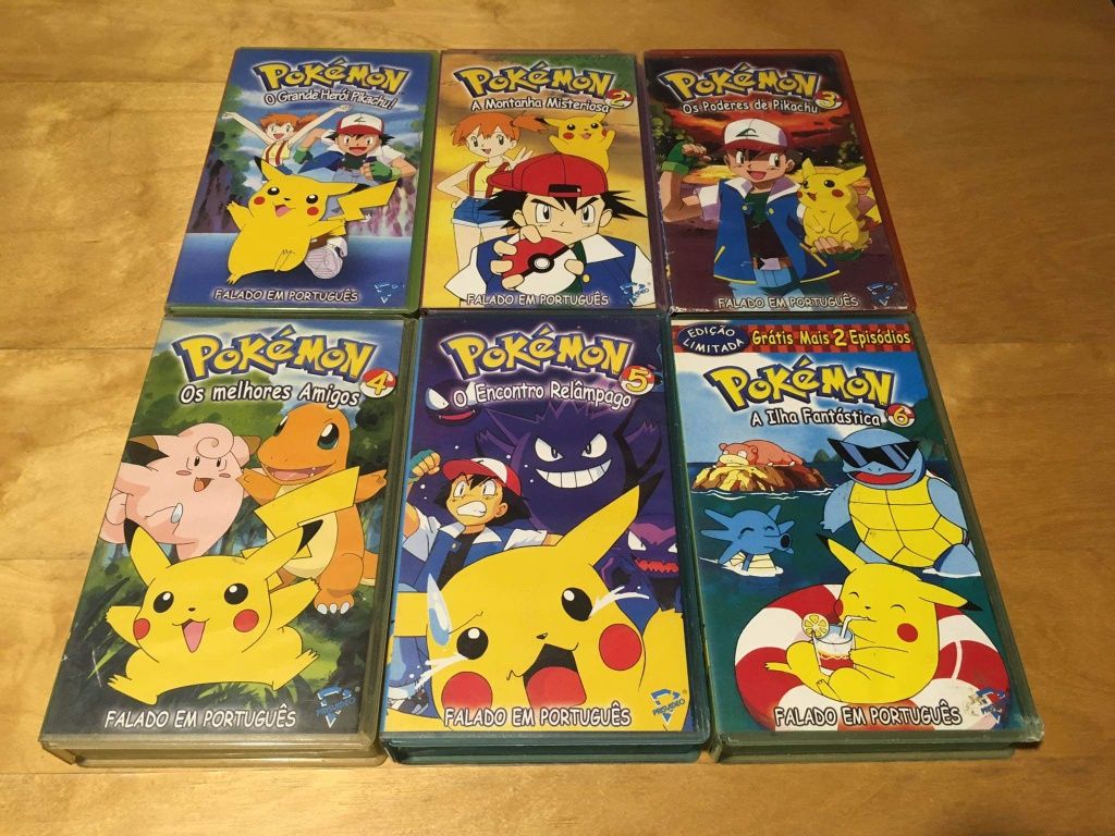 VHS Pokémon em PT-PT