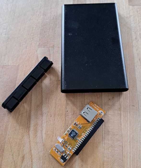 2 x obudowa do dysków ATA i Sata MiniUSB