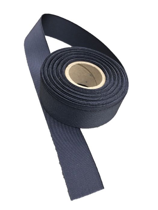 Taśma Poliamidowa Lamówka 25MM Granatowa Trudnopalna