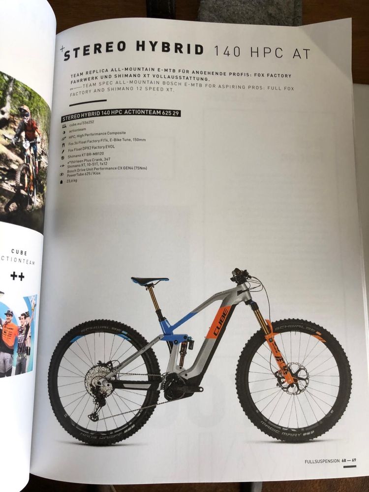 Cube Stereo Hybrid 140 HPC ActionTeam 625 29’’