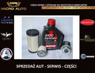 Zestaw filtr oleju powietrza paliwa silnik DCI Ligier IXO JS50 642