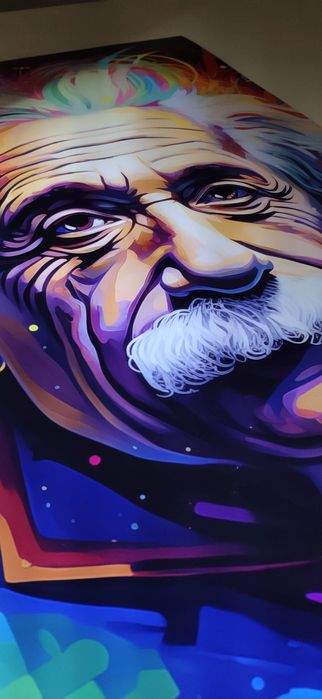 Piękne Umysły - Einstein v1 plakat A3 (29,7 x 42cm)