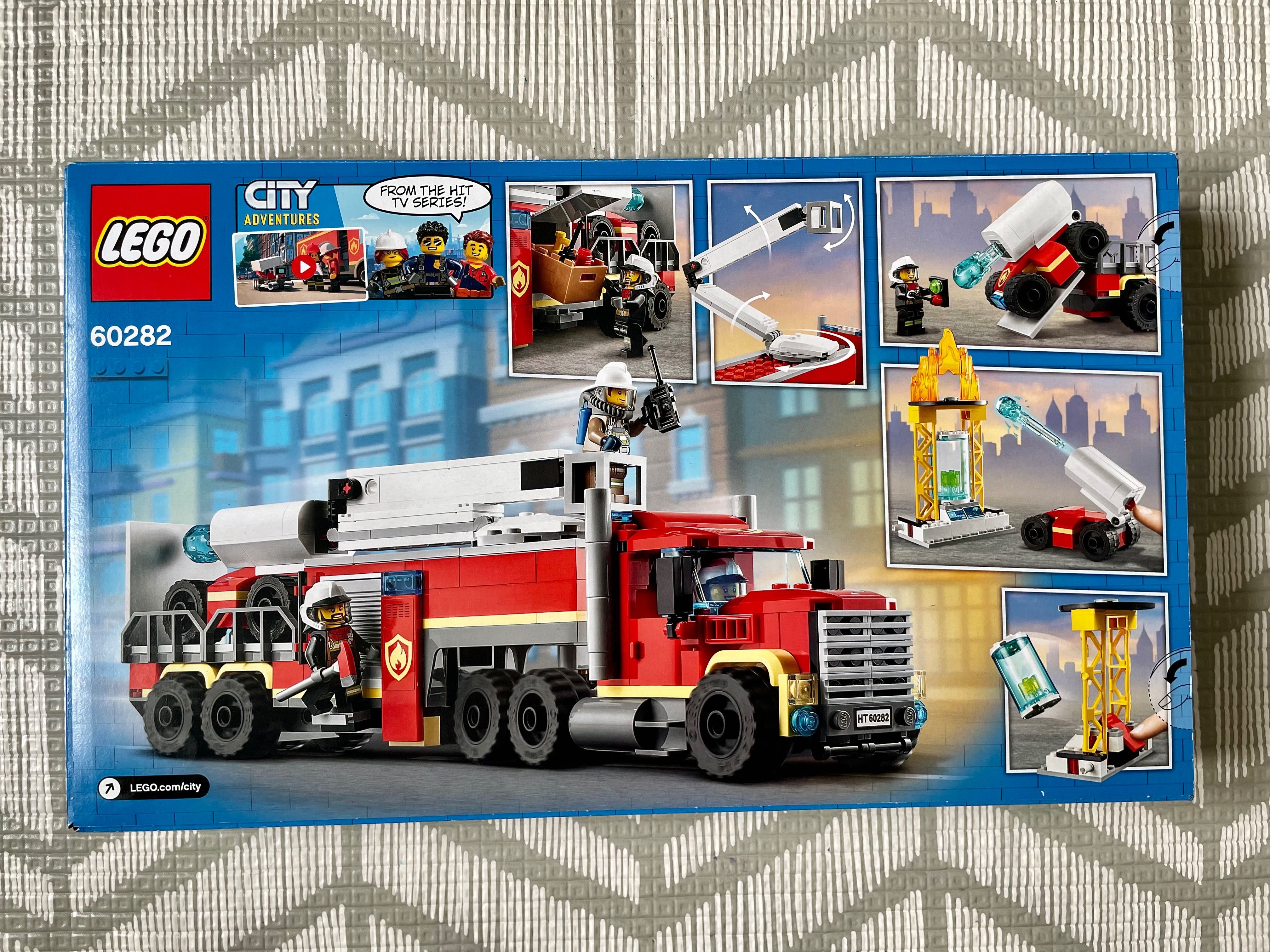 NOWE Lego City 60282 Strażacka jednostka dowodzenia