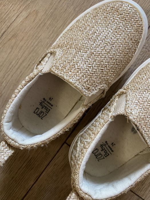 Мокасини еспадрилі Zara 24 розмір